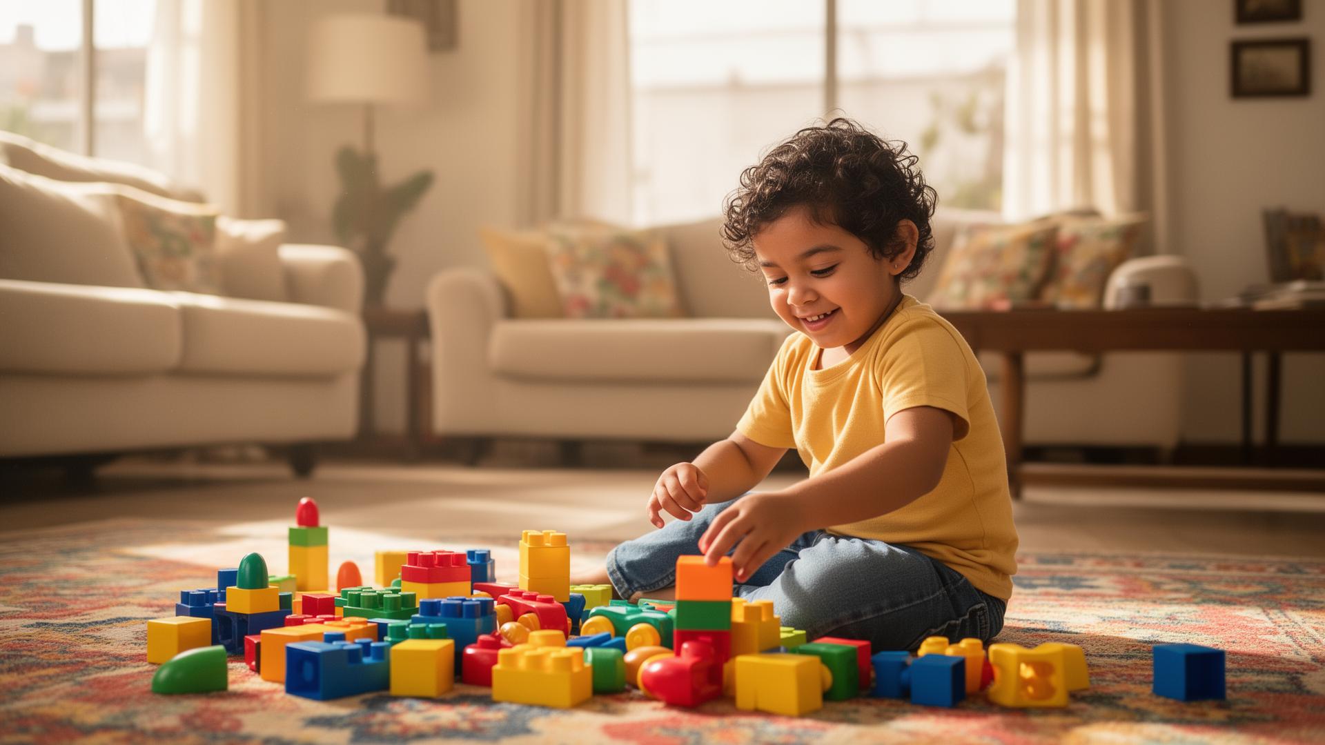 Niño feliz durante sesión de terapia ABA para autismo en Ciudad de México